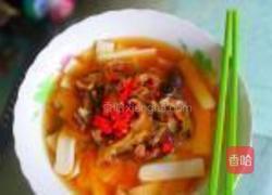香菇肉丝汤年糕的做法图解12