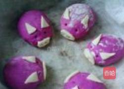 小猪豆沙包的做法图解14