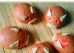 小猪豆沙包的做法图解16