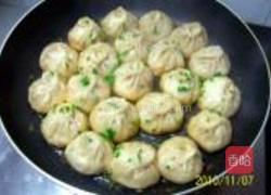 榨菜鲜肉生煎包的做法图解24