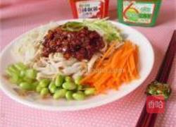 杏鲍菇炸酱荞麦面的做法图解21