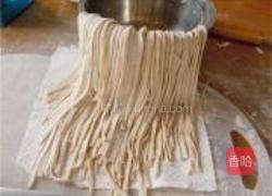 杏鲍菇炸酱荞麦面的做法图解6