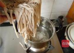 杏鲍菇炸酱荞麦面的做法图解8