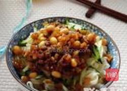 肉末榨菜黄豆面的做法图解12