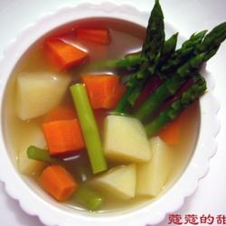 芦笋牛肉清汤的做法[图]