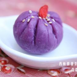 西梅紫薯茶巾包的做法[图]