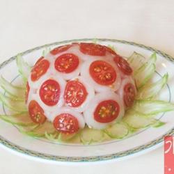 荔枝拼番茄的做法[图]