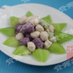 三色丸子的做法[图]