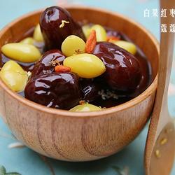 桂花白果红枣汤的做法[图]