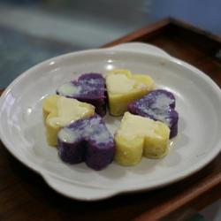 紫薯土豆爱心饼的做法[图]