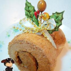 巧克力咖啡奶油蛋糕卷的做法[图]