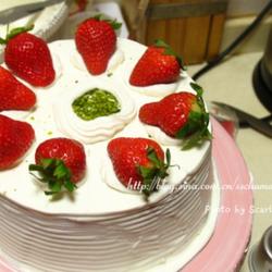 草莓海绵蛋糕的做法[图]