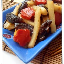 香菇烩山药的做法[图]