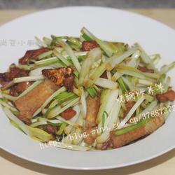 烧腩炒荞菜的做法[图]