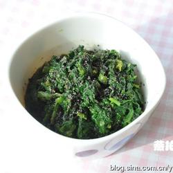 芝麻拌菠菜的做法[图]