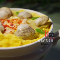 海鲜鸡蛋饭的做法[图]