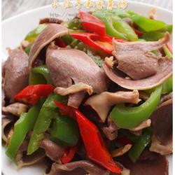 双椒炒鸭腱的做法[图]