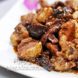 香菇焖排骨的做法[图]