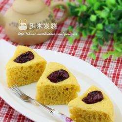 玉米发糕的做法[图]