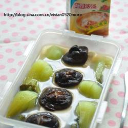 鲜蔬香菇豆腐汤的做法[图]
