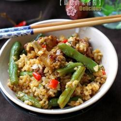 豆角焖饭的做法[图]