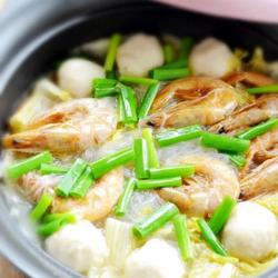 虾干白菜粉丝煲的做法[图]