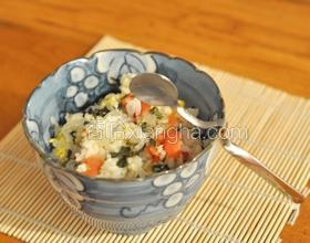 電飯鍋蔬菜蒸飯