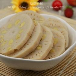 绿豆酿莲藕的做法[图]