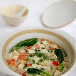 海鲜豆腐砂锅的做法[图]