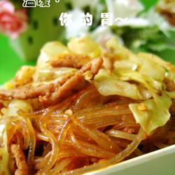 泡菜苕粉肉丝的做法[图]