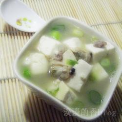 即食蚬子豆腐汤的做法[图]