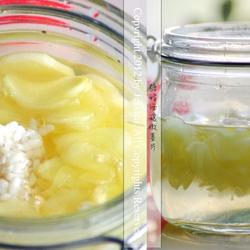 糖醋酒酿嫩姜片的做法[图]