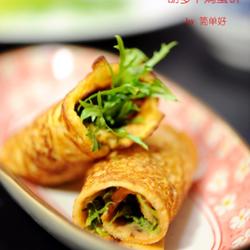 胡萝卜鸡蛋饼的做法[图]