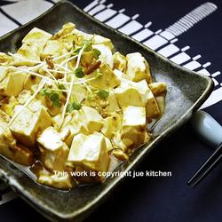 日式梅干拌豆腐的做法[图]