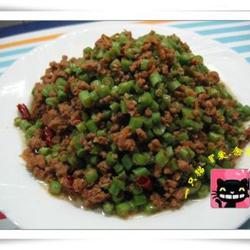 肉碎豉椒炒豇豆的做法[图]