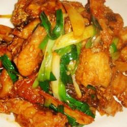 姜葱焗鱼腩的做法[图]