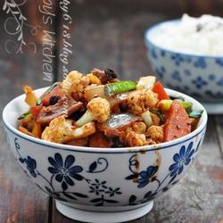 小炒花菜的做法[图]