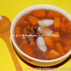 紫米鲜百合木瓜甜汤的做法[图]