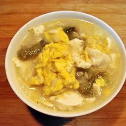 丝瓜豆腐蛋汤的做法[图]
