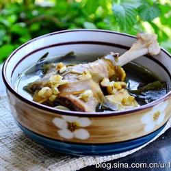 绿豆海带煲鸭汤的做法[图]