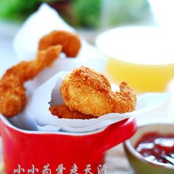 香酥椰蓉炸虾球的做法[图]
