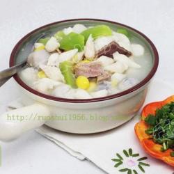 蟹珍芋艿丝瓜汤的做法[图]