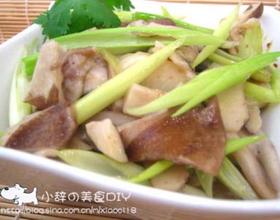 清炒双菇[图]