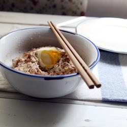 肉饼蒸蛋的做法[图]