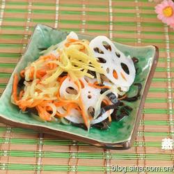 醋拌五彩丝的做法[图]