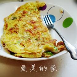 五彩煎蛋饼的做法[图]