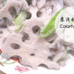 清炒莲藕的做法[图]