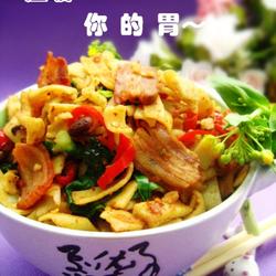 腊肉炒豆丝的做法[图]