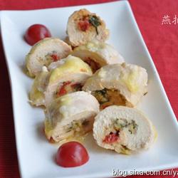 米饭鸡肉卷的做法[图]