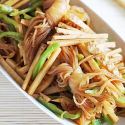 魔芋尖椒燒筍絲的做法[圖]